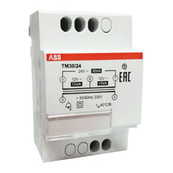 ABB - Trasformatore di tensione per campanelli 12-24V 30VA TM3024