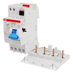ABB - Blocco differenziale DDA204 4P 40A 300mA tipo a 2 moduli B427987
