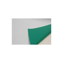 Gemitex - mollettone p/tavolo h 138 cm bianco/verde 20 mt