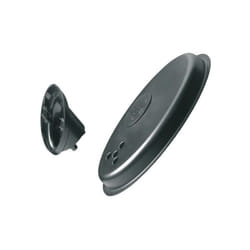 Lombardo - Braccetto di supporto e copertura per airy ovale, colore nero, lom lb11432