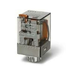 Finder - Relè Octal ad innesto 2 scambi 10A 230VAC 601282300040