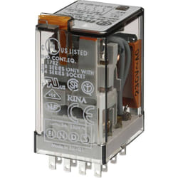 Finder - 55.34.8.240.0040 Relè ad innesto 240 v/ac 7 a 4 scambi 1 pz.