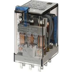 Finder - 55.33.9.012.0090 Relè ad innesto 12 v/dc 10 a 3 scambi 1 pz.