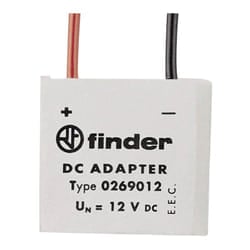 Finder - Adattatore da utilizzare con 12VDC 0269012