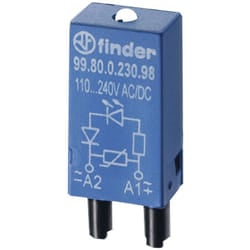 Modulo ad innesto con circuito rc 99.80.0.024.09 1 pz. - Finder