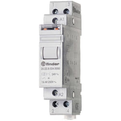 Finder - Relè a impulso Guida din 20.22.9.012.4000 2 na 12 v/dc 16 a 4000 va 1 pz.