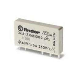 Finder - mini rele' elettromeccanico 1 contatto 6a 12vdc 345170120010