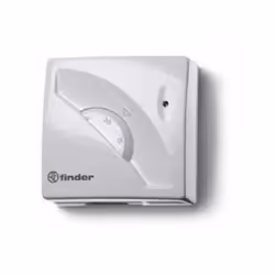 Termostato con montaggio compatibile con scatole Due livelli di temperatura. Alimentazione a batteria 1.5V AAA.