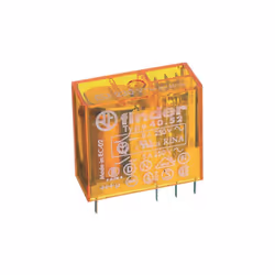 Mini rele' per circuito stampato o ad innesto su zoccolo lunghezza pin 5,3mm Tensione nominale della bobina 12V ac (50/60hz)  ...