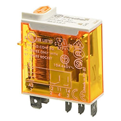 Finder - Mini relè industriale bobina 12V ac 16A 466180120040