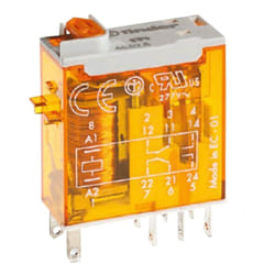 Finder - Mini relè industriale bobina 12V ac 8A 465280120040