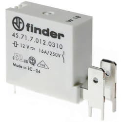 Finder - 45.71.7.012.1310 Relè per pcb 12 v/dc 16 a 1 na 1 pz.
