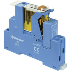 Finder - 4C.02.8.230.0060 Modulo relè Tensione nom.: 230 v/ac Corrente di commut. max.: 8 a 2 scambi 1 pz.
