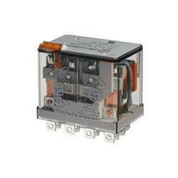 Finder - Serie 56 Relè di potenza Ad innesto su zoccolo, 24 v, Standard, 4 contatti, 12 a, AgNi, dc, Scambio 563490240040