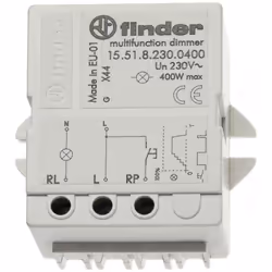 Serie 15-varialuce-Dimmer Adatto per il comando di lampade incandescenti e alogene, sia direttamente che attraverso trasforma ...