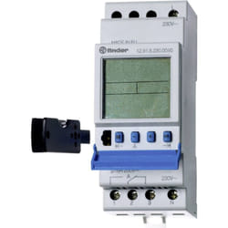 Finder - 12.91.8.230.0090 Temporizzatore per guida din 230 v/ac Programma giornaliero