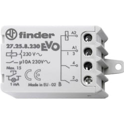 Finder - Relè a impulso Incasso 27.26.8.230.0000 2 na 230 v/ac 10 a 2300 va 1 pz.