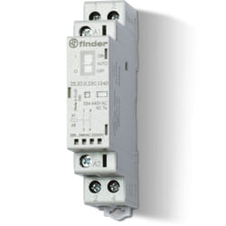 Finder - Contattore modulare 2 contatti 25a 17,5mm 223200244520