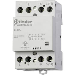 Finder - 22.44.0.230.4310 Contattore 4 na 230 v/dc, 230 v/ac 40 a 1 pz.