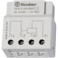 Finder - Relè di commutazione Incasso 13.31.9.024.4300 1 na 24 v/dc 12 a 1 pz.