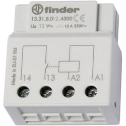 Finder - Relè di commutazione Incasso 13.31.8.012.4300 1 na 12 v/ac 12 a 1 pz.