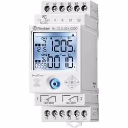 Finder 84.02.0.230.0000, Grigio, 16 A, CE, 110 - 240 V, 50 - 60 Hz, -20 - 50 °C