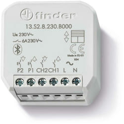 Finder - yesly rele' elettronico multifunzione 2 contatti bluetooth 13.s.2.8.230.b000 13s28230b000