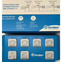 Finder - yesly kit connesso automazione tapparelle 13.s2.8.230.b000.poa 13s28230b000poa