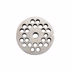 Piastra tritacane in acciaio inox con foro 8 mm. Linea Tre Spade N°22.. Acquistalo subito da CFadda e ricevilo comodamente a  ...