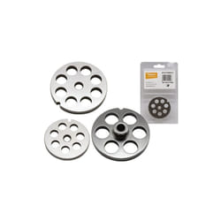 Reber - piastre lame tritacarne in acciaio al carbonio N°5 - da foro ø 4,5 a 10MM