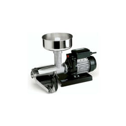 Reber - Passa Pomodoro Elettrico n. 5 Silver e Nero