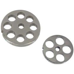 Piastre in acciaio inox per tritacarne elettrici - n°22 foro mm.16