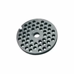 Piastra per tritacarne manuale TC. 8 con fori di diametro 4,5mm della Reber