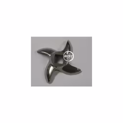 COLTELLO PER TRITACARNE ELETTRICO REBER / 3 SPADE CARATTERISTICHE Coltello in acciaio INOX TC.12 Diametro totale coltello: 62 ...