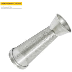 Cono filtro inox n 3 foro piccolo 1 1 mm 5503 NP per spremipomodoro Reber