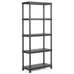 KIS - Scaffale Plus 80/5 - 5 Ripiani regolabili - 80X40X187
