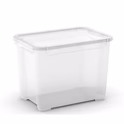 KIS cont. t-box s, Armadietto portaoggetti, Trasparente, Rettangolare, Plastica, Monocromatico, Interno, Esterno