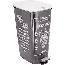 Pattumiera a pedale dalla capienza generosa di 60 l, che combina robustezza ad un design semplice ed elegante, adatto ad ogni ...