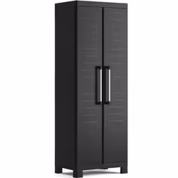 Dimensioni Esterne Larghezza: 65 cm Profondità: 45 cm Altezza: 182 cm Detroit Alto è dotato di 4 ripiani regolabili con porta ...