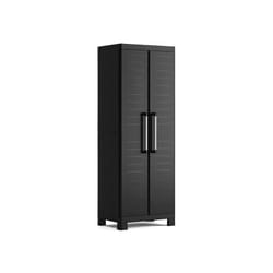 Armadio in Resina 4 Ripiani 65x45x182 cm Keter Detroit Portascope Nero