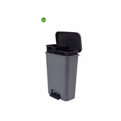 Pattumiera compatta due prodotta dal brand Keter realizzata in plastica riciclata. composta da due comodi secchi interni idea ...