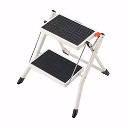 GIERRE Minisgá, Acciaio, Nero, Bianco, 150 kg, Monocromatico, 2 gradini, 20 cm