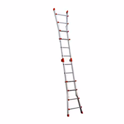 GIERRE PEPPina Scala pieghevole Alluminio, Arancione - Vista aggiuntiva 4