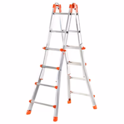 Scala telescopica multifunzione Gierre AL040 e AL050 Scala telescopica multifunzione, utile per i lavori di bricolage e fai d ...
