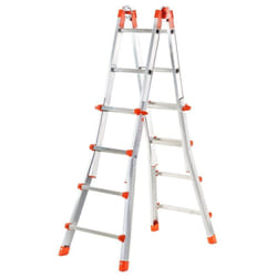 Gierre - Scala Telescopica alluminio Peppina 5+5 e 6+6 - 6+6 (Max 6.75 m)