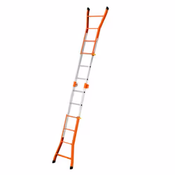 GIERRE Peppina Scala telescopica Alluminio, Arancione - Vista aggiuntiva 4