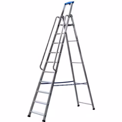Scala in alluminio doppia professionale 10 Gradini AL770 Gierre Robusta e affidabile, ideale per scopi professionali, partico ...