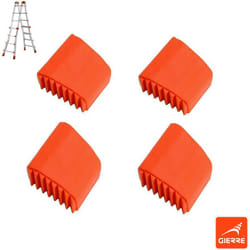 Kit 4 Piedini Esterni Per Scala Telescopica In Alluminio Gierre Al002 - Al004 Cod.D4035