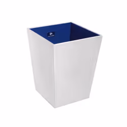 Gettacarta art 2503sv serie perle finitura bianco 23 x 23 cm h 30 cm la struttura e' realizzata in mdf. Rivestimento esterno ...