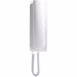 Citofono da Parete per sistema Due Fili Plus con 2 pulsanti per le funzioni apertura serratura e servizio ausiliario (luce sc ...